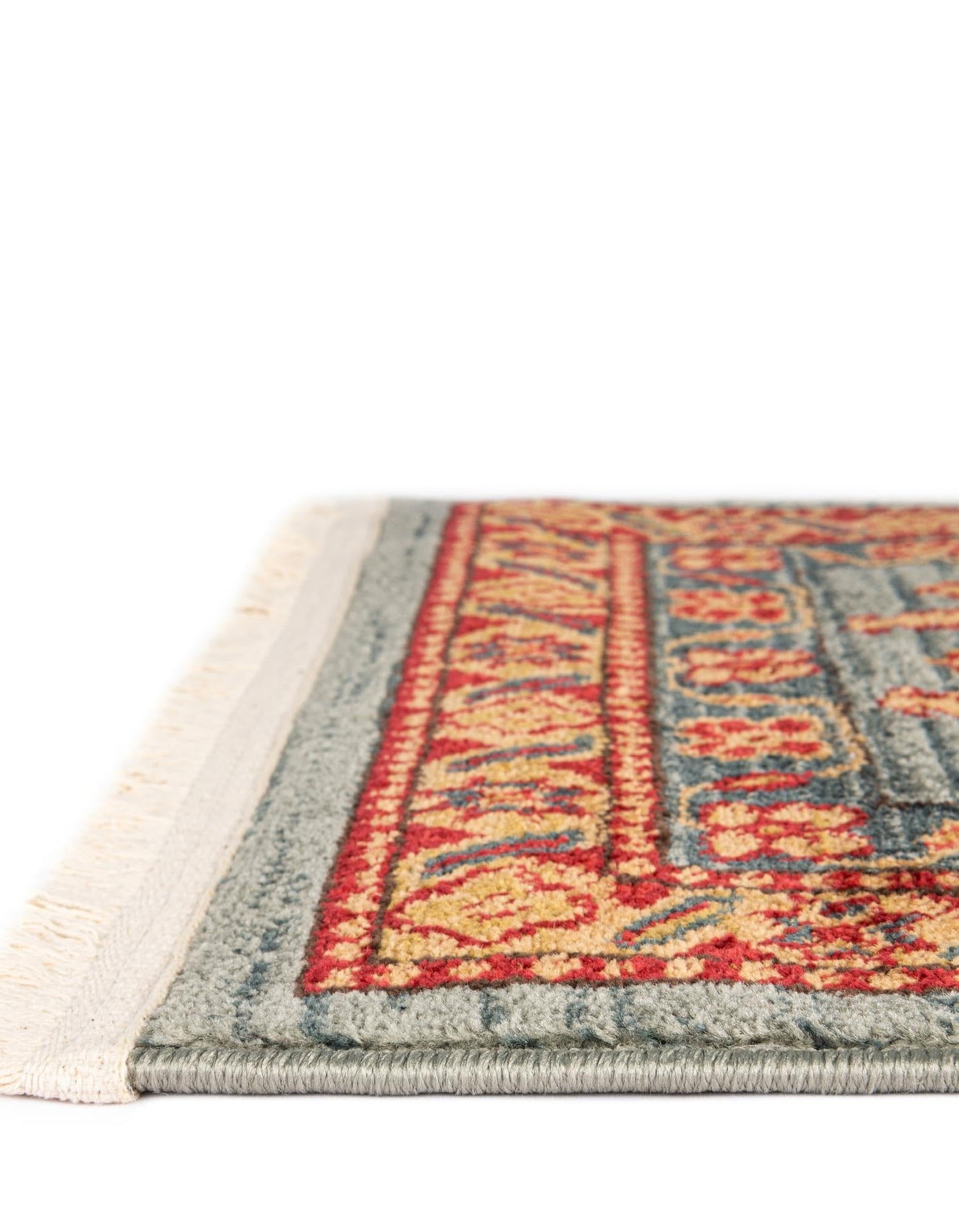 Unique Loom Sahand Collection Area Rug - Shapur (10' x 13' 1" Rectangle, Light Blue/ Light Brown)