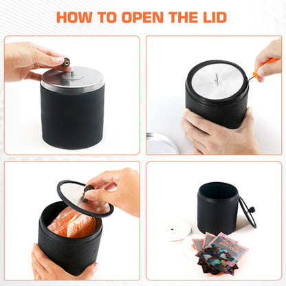 VIYUKI Professional Rock Tumbler Kit - Double Drum 6LB Rock Polisher(Double Barrel), Includes Rough Gemstones, 8 Polishing Grits, Jewelry, Learning Guide, Ideal Gift for Adults & Collectors
