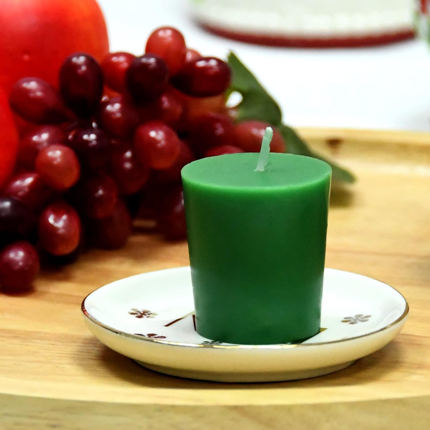 Zest Candle Votive Candles, 12-Piece, Hunter Green, Small, CVZ-012