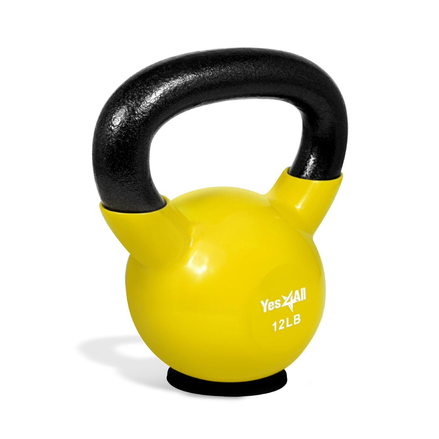 Yes4All Kettlebells Rubber Base, Kettlebell Set for Women, Strength Training Kettlebells Weights (10-65 lbs)
