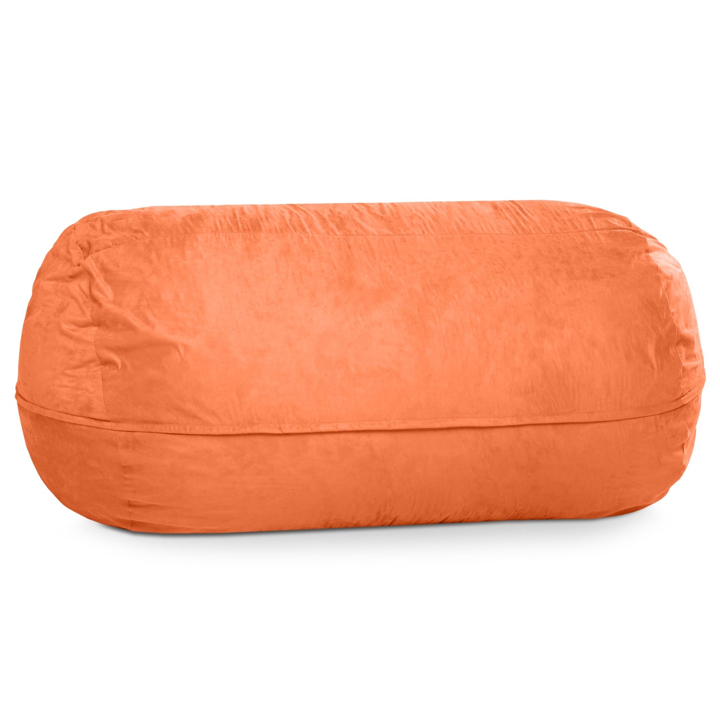Jaxx 7 Foot Giant Bean Bag Sofa, Mandarin