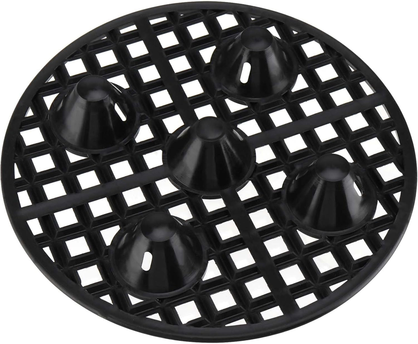TAICHEUT 30 8 Inch PCS Plant Level Pot Elevator, Heavy Duty Round Plastic Saucer Riser Run off Tray Big Potted Stand