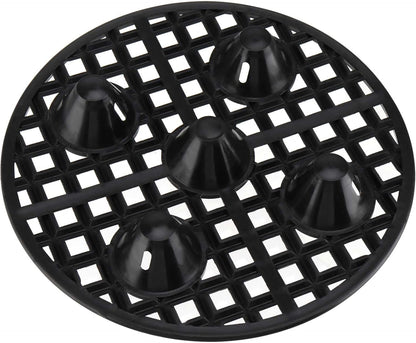 TAICHEUT 30 8 Inch PCS Plant Level Pot Elevator, Heavy Duty Round Plastic Saucer Riser Run off Tray Big Potted Stand
