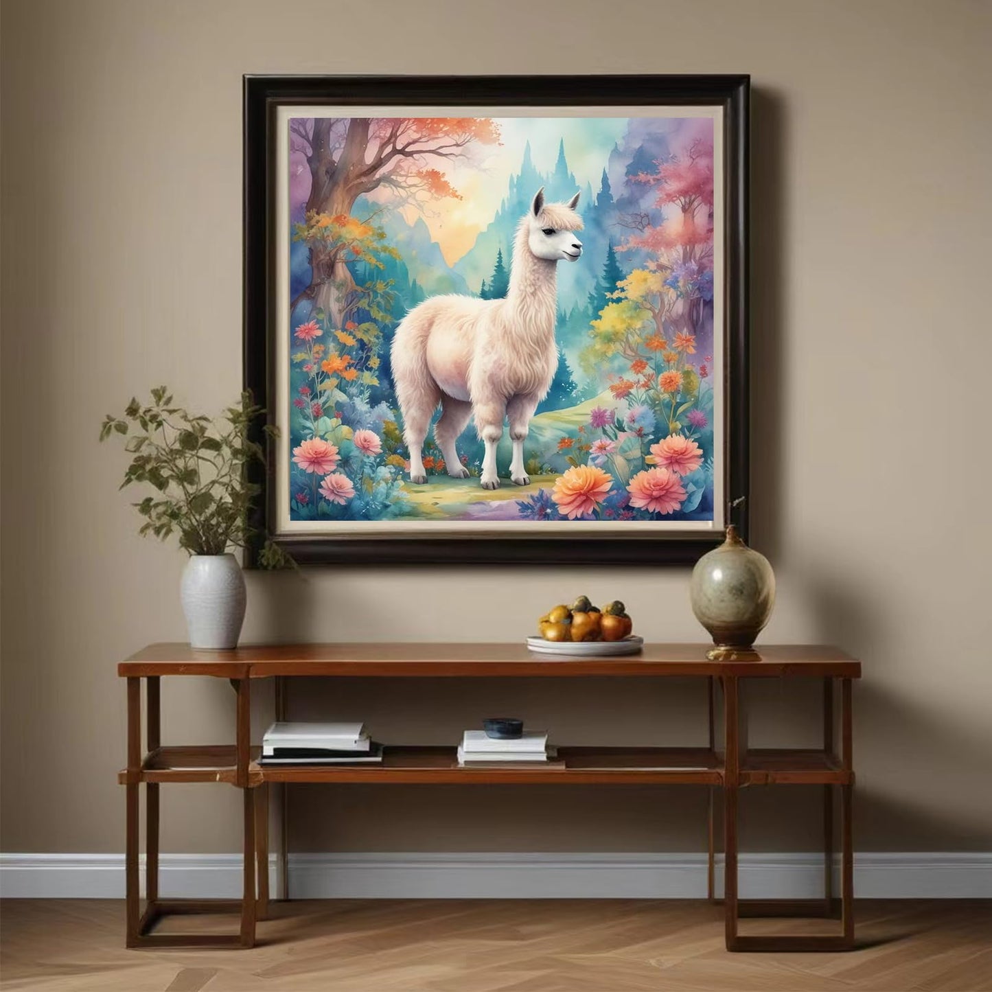 Lvmuu Diamond Painting Kits for Adults Hummingbirds, 5D DIY Full Square Drill Diamonds Art Sets for New Beginner, Large Animal Flowers Paint with Diamonds Beads Art Craft Home Decoration (White)