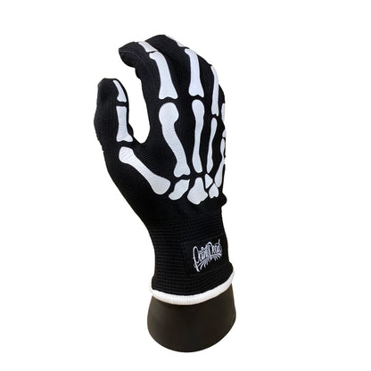 Paint is Dead ProSeries Skeleton Print ProGlove HD Pair of Vinyl Wrap Gloves for Car Wrapping (Small)