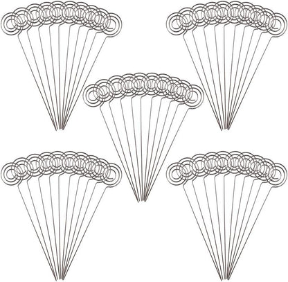 50 Pcs 6" Stand Card Holders for Wedding Party Table Number Name Sign Memo Holder Clay Cake Accessories