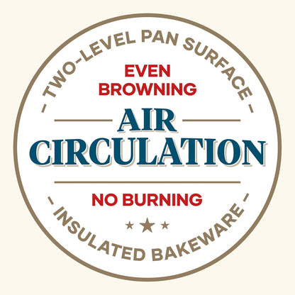 Farberware GoldenBake Nonstick Baking Pan with Lid, Rectangle, Insulated, 9 Inch x 13 Inch, Gray