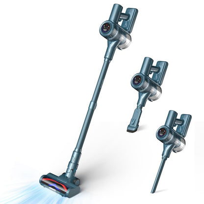 Cordless Vacuum Cleaner,33KPA/400W Powerful Stick Vacuum with Auto Suction Mode,Max 50Mins Runtime,LED Display,Rechargeable&Anti-Tangle,Lightweight Vacuum Cleaners for Home/Pet Hair/Carpets/Hard Floor