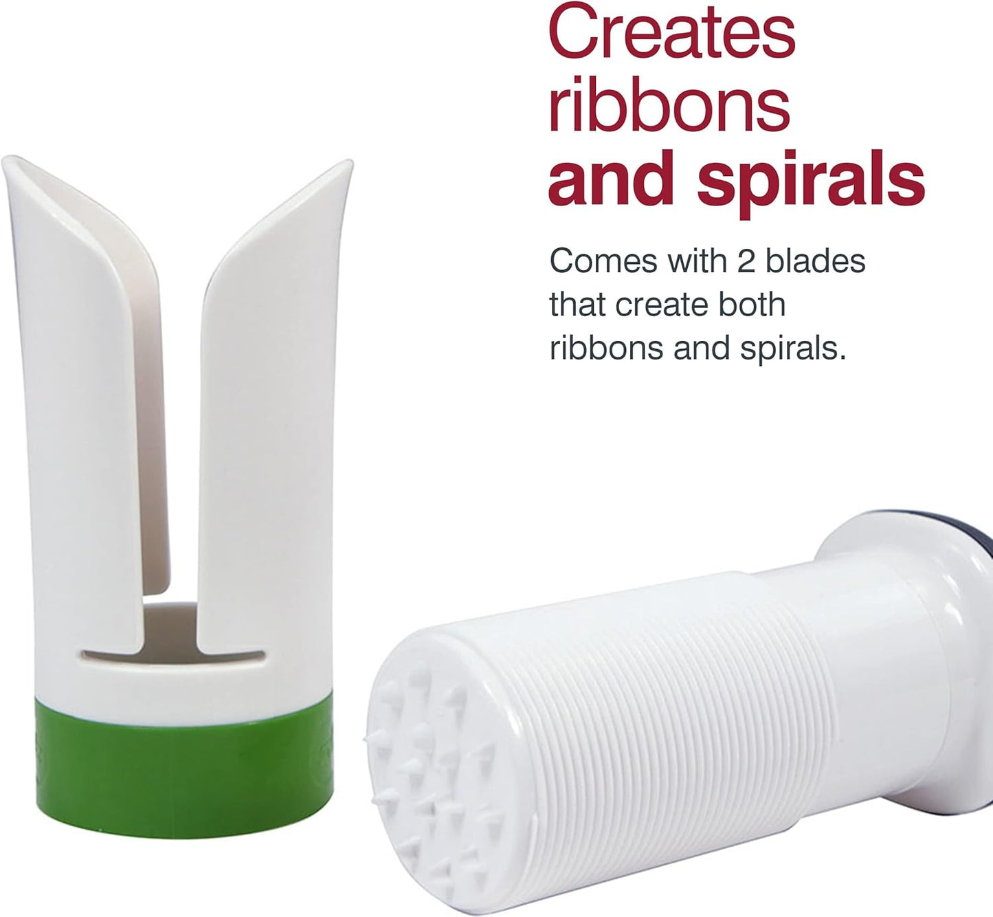 Zyliss Spiralizer - Vegetable Slicer & Kitchen Gadget for Cooking - Manual Vegetable Slicer - Dishwasher Safe