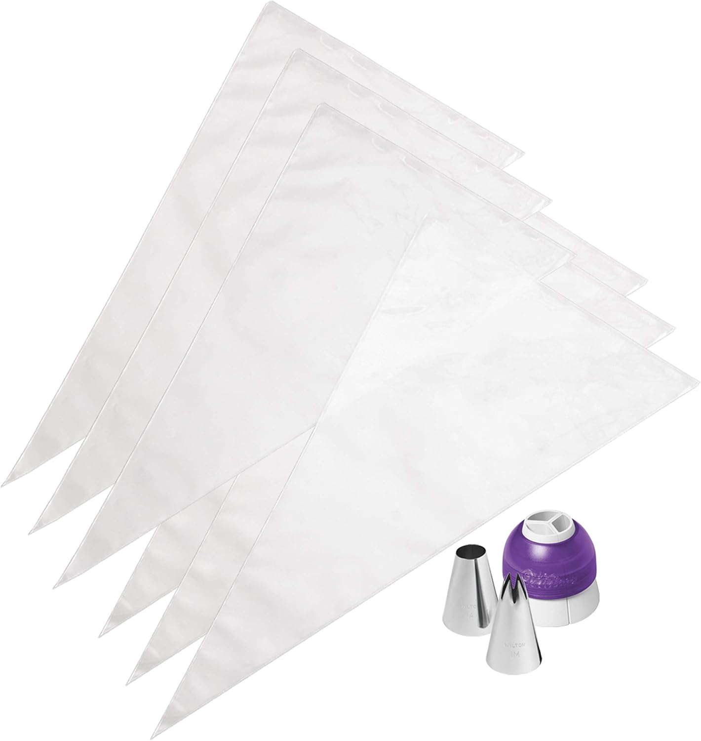 Wilton Color Swirl Icing Kit, 9-Piece Set with Plastic Coupler, Piping Bags and Tips