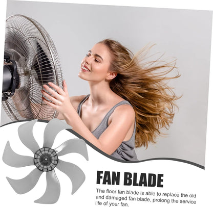ABOOFAN Floor Fan Blade, Pedestal Fan, Mini Outdoor Fan, Leaves Ceiling Desktop Fan Blade Replacement, Universal Blades