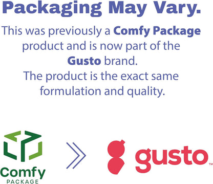 GUSTO 25 Sets 8-Inch Square Foil Pans with Lids, Disposable Containers for Baking, Cooking, Storing