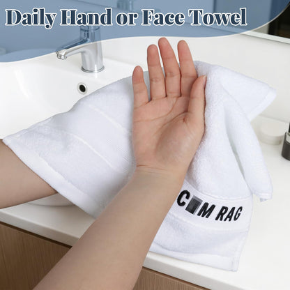KISSHAKE Funny Gifts for Him, Anniversary for Men Boyfriend Husband, Mens Birthday Gift Ideas, Unique Christmas Stuff Gag Gift Baskets for Men Friends, 100% Cotton Hand & Face Towels