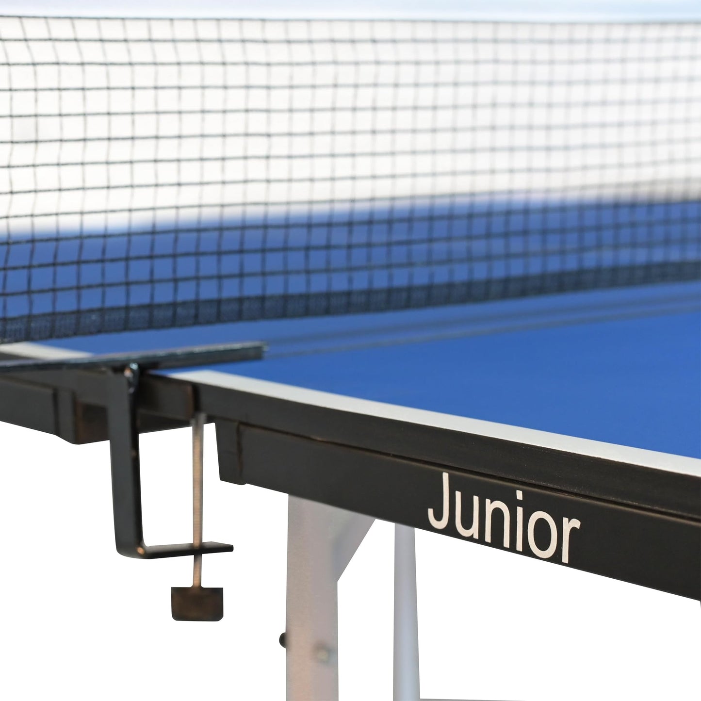 Butterfly Junior Stationary Ping Pong Table - 3/4 Size Table Tennis Table - Space Saver Table for Game Room - Regulation Height Ping Pong Table - Sturdy Frame - Ships Assembled with Net