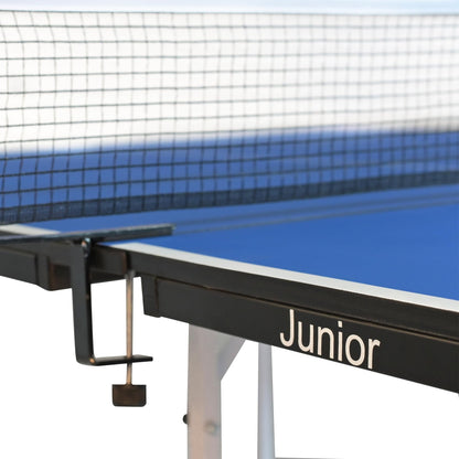 Butterfly Junior Stationary Ping Pong Table - 3/4 Size Table Tennis Table - Space Saver Table for Game Room - Regulation Height Ping Pong Table - Sturdy Frame - Ships Assembled with Net