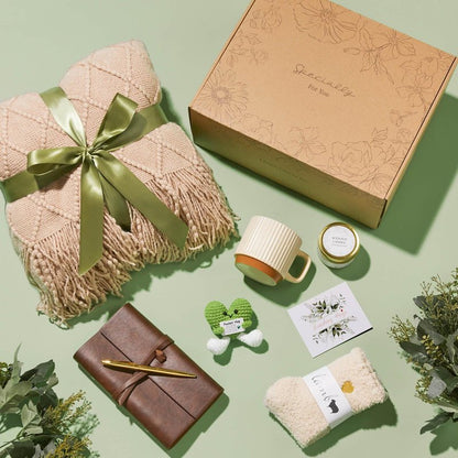 Valentines Day Gifts for Her Wife Mom Friend Sister Girlfriend, Self Care Gifts for Women, Get Well Gifts Baskets Care Package, Birthday Gift , After Surgery Feel Better Thinking of You Gift Set
