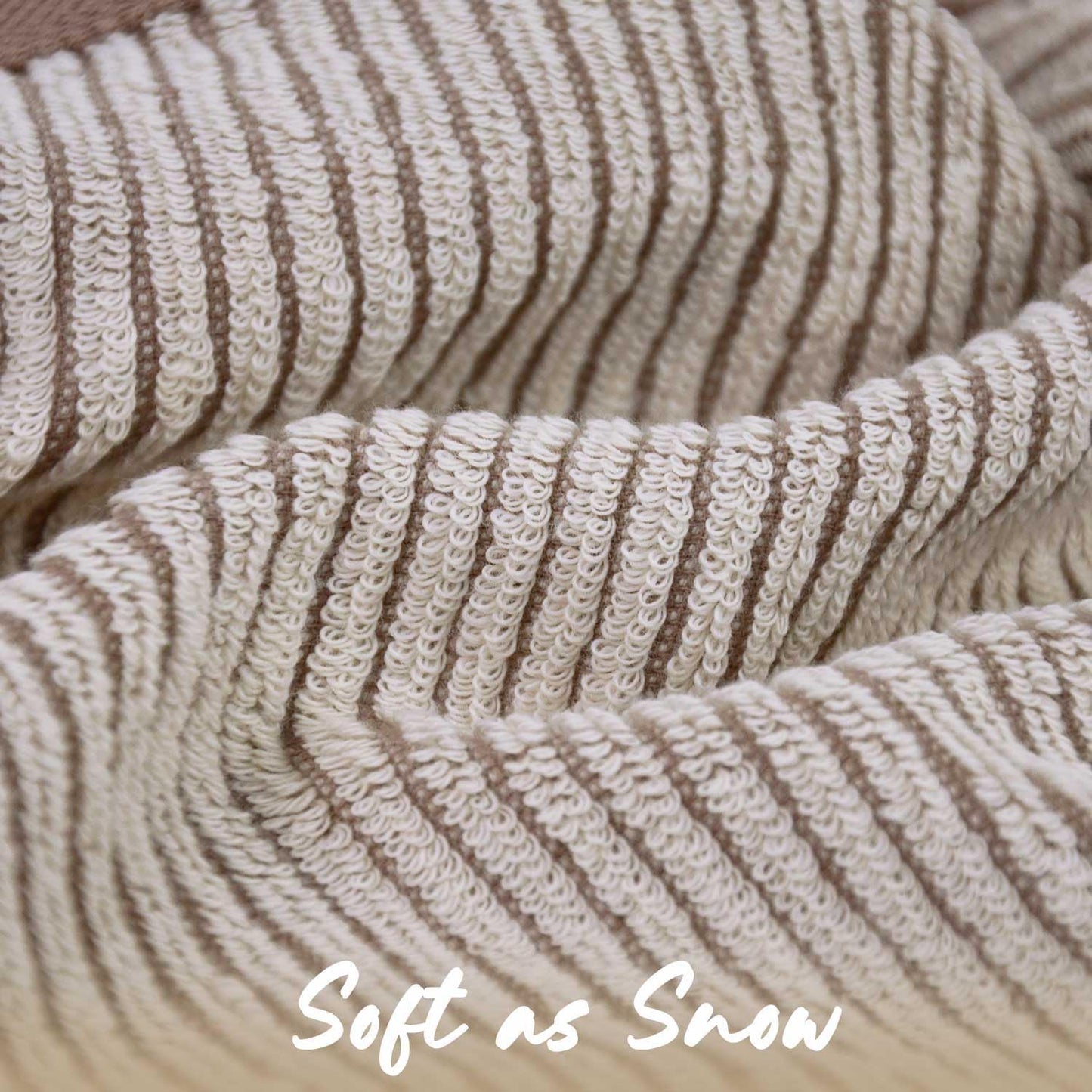 12 Pack, 13.5 13 Inches Cleanbear Wash Cloths Jacquard Weaved Cotton Washcloth for Body and Face, by Soft Face Towels