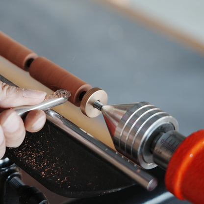 BMWOOD Pen Mandrel with 1"X8TPI Thread Adaptor for Woodlathe Woodturning Pen Make.