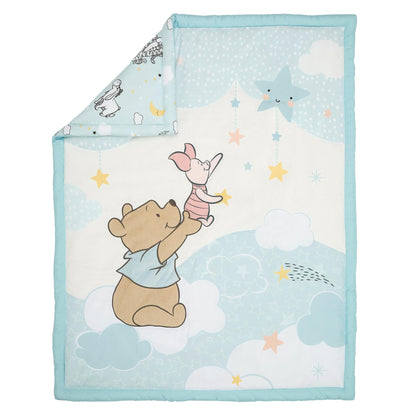 Bedtime Originals Starlight Pooh 3-Piece Crib Bedding Set - Blue, Animals