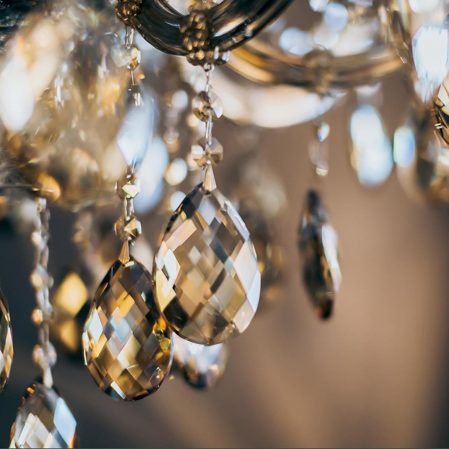 10 Pack 85mm 38mm PATIKIL Teardrop Crystal Chandelier Pendants Beads, Length Chandelier Prisms Parts Ornaments Hanging