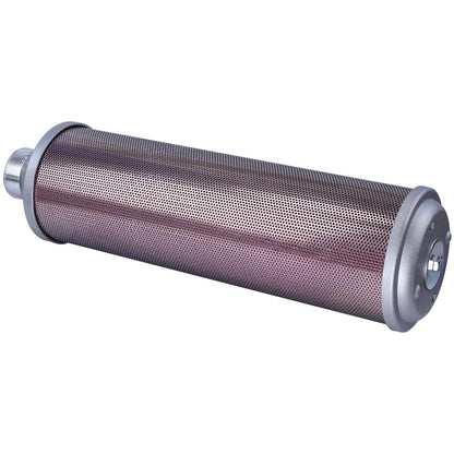 XY-20 Air Compressor Muffler 2" NPT Air Exhaust Muffler Silencer for Compressor Dryer Compressed Air Equipment and Systems, Single Chamber 145 PSI, Replacement Part