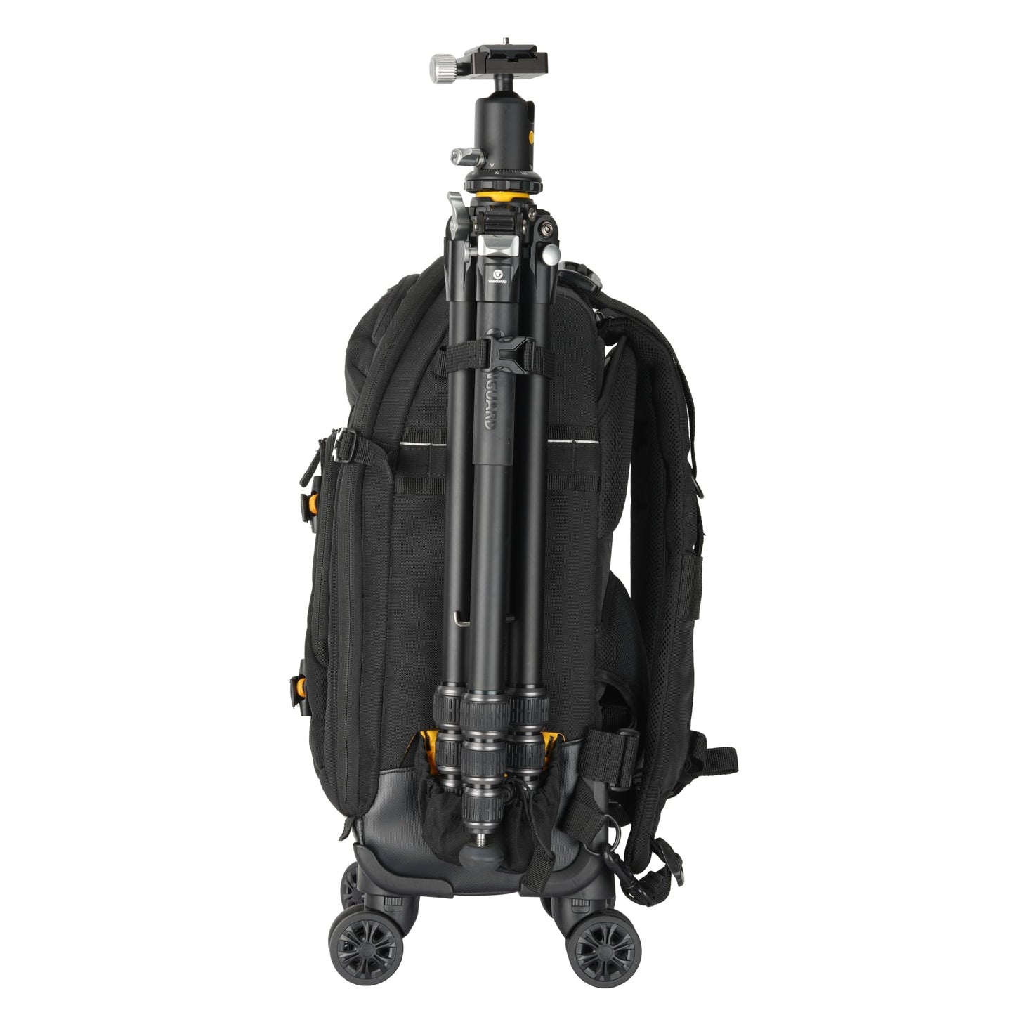 VANGUARD ALTA FLY 55T G2 DSLR Camera Backpack, 8 Wheel Spinner/Trolley, Black