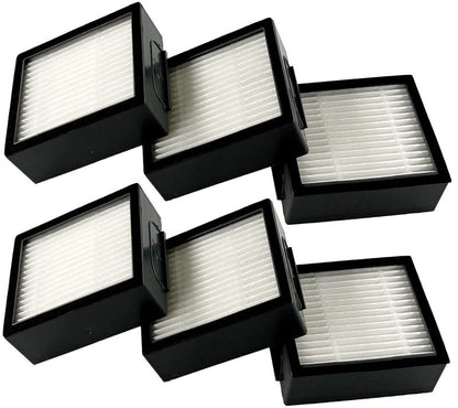 Dttery 6 Pack HEPA Filters Kit Replacement Part for iRobot Roomba e, i, j Series Robot Vacuums, 4639161, NOT Fits Combo j7+