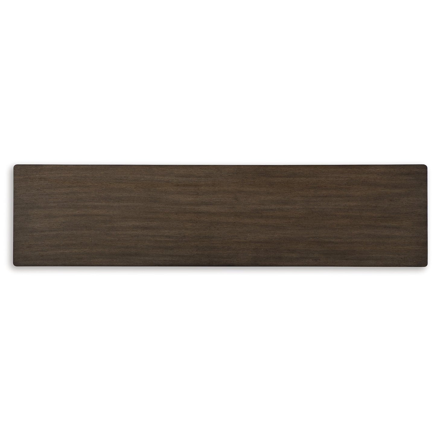 Signature Design by Ashley Hannodream Contemporary Sofa Table with Solid Wood Frame, Warm Brown