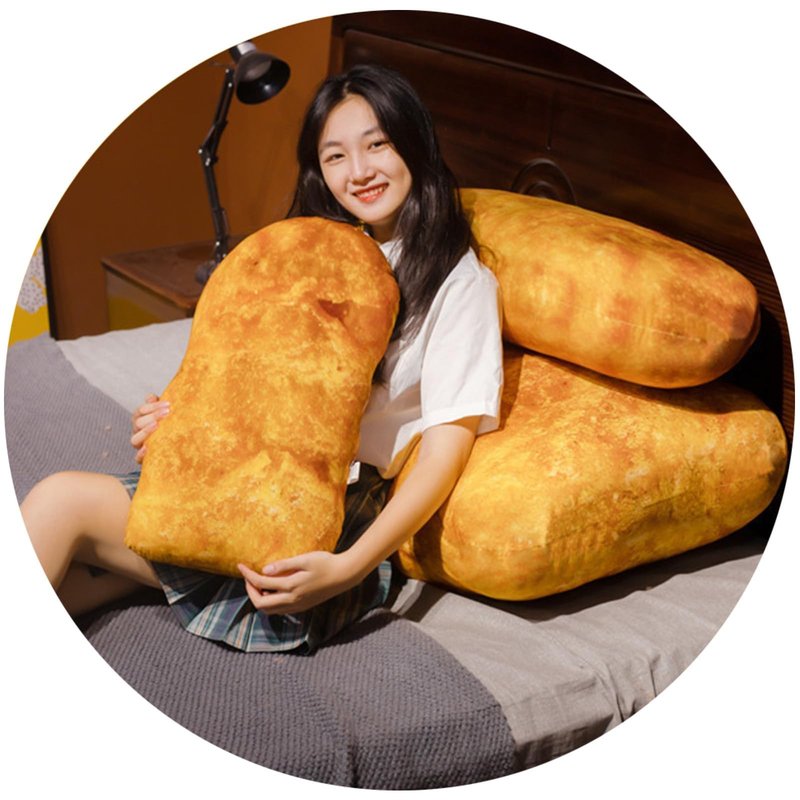 Whlo4U Simulation Chicken Plush Pillow, Chicken Stuffed Food Plush Pillow, Home Sofa Decoration, Birthday Christmas Funny Gift for Kids Adults (23inch)