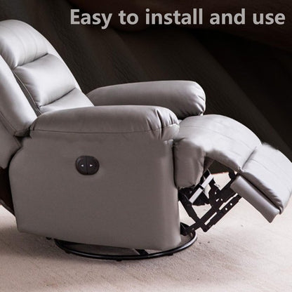 SZAWINLI Oval Recliner Switch,2 Key 5 Pin Straight Plug,Electric Sofa Recliner,Chair Lift Control Replacement, Compatible with Okin Limoss Pride Catnapper Couch Stand