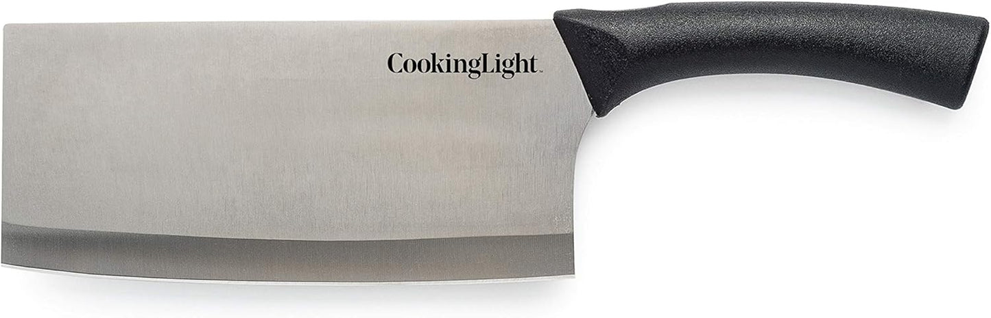 Cooking Light Heavy Duty Chopper, Ergonomic Handle, 7 Inch Butcher Knife, High Carbon Stainless Steel Blade