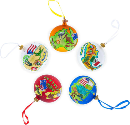 Glass Ball Christmas Ornament 3.25 Inches, Marienplatz in Munich, Germany