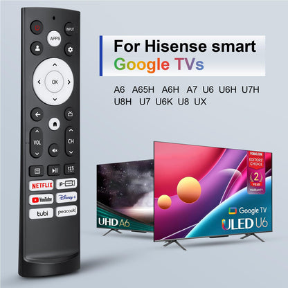 Voice Remote Replacement for TCL Android Smart TVs,RC813 with Google Voice Function