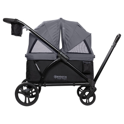 Baby Trend Navigator 2-in-1 Stroller Wagon, Dash Black