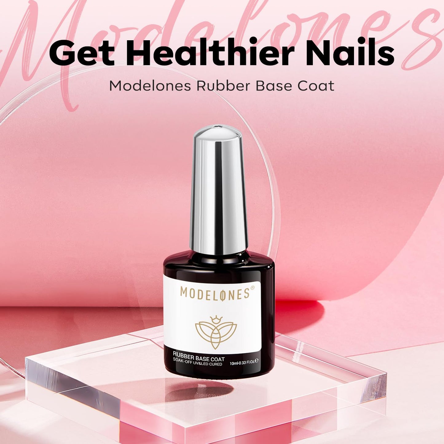 modelones 15 ml Nail Dehydrator and Primer, Acid Free Base Coat Natural Prep Dehydrate & Bond Primer Kit, Hema-Free Acrylic Nail Supplies