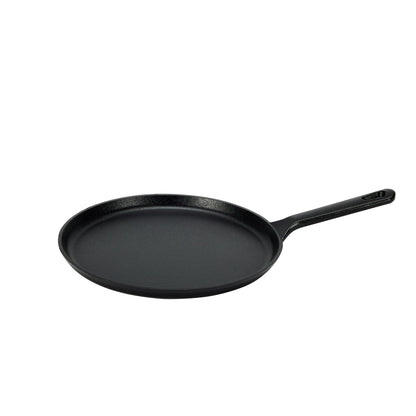 Amazon Basics Pre-Seasoned Cast Iron 5-Piece Cookware Set, Oven Safe, Cooks Evenly, 14.17 x 12.2 x 10.63 in, Black