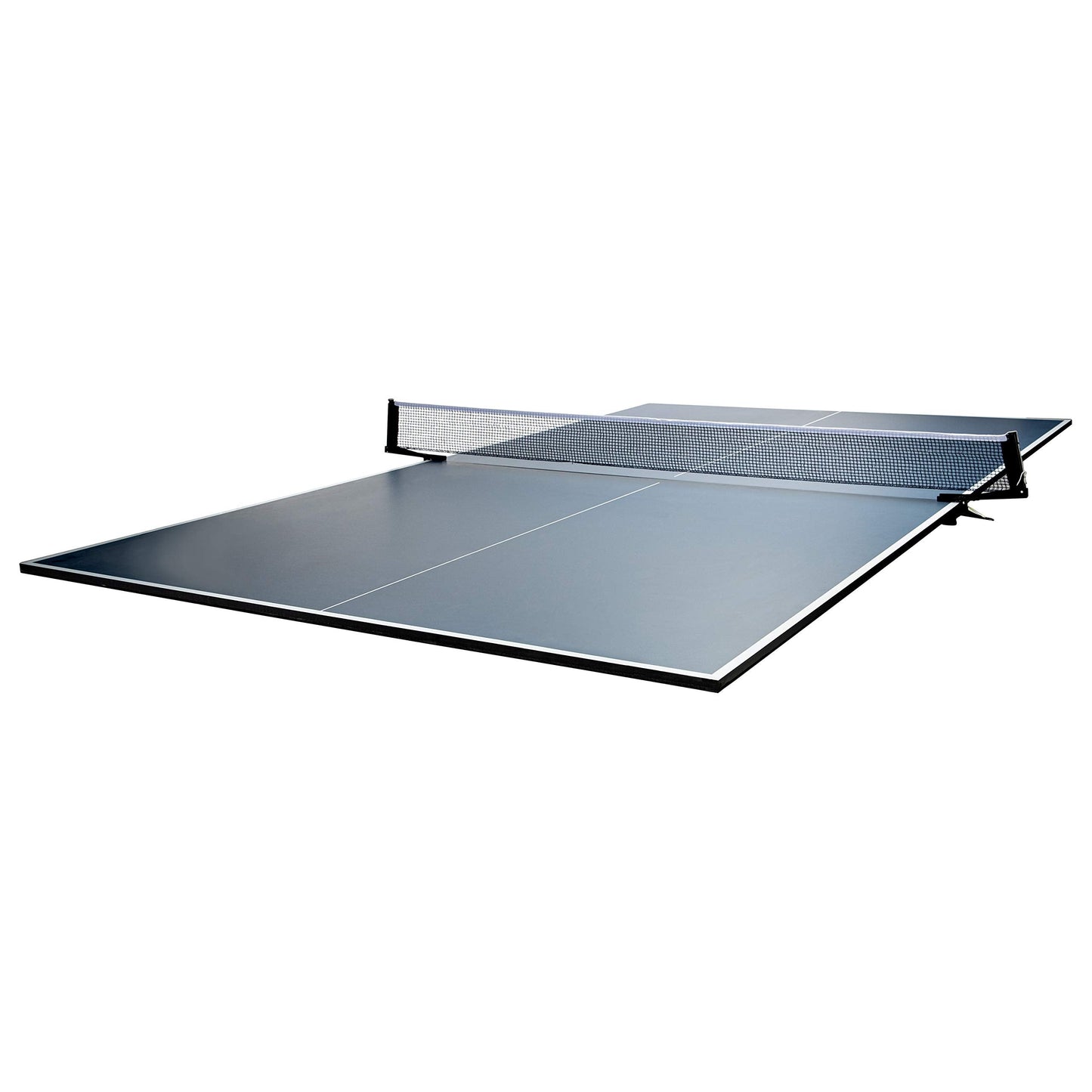 Franklin Sports Optima Indoor Table Tennis Conversion Top 95% Built Table Easy Install Pro Table Tennis Net Indoor Competition Table for All Level Table Tennis Players