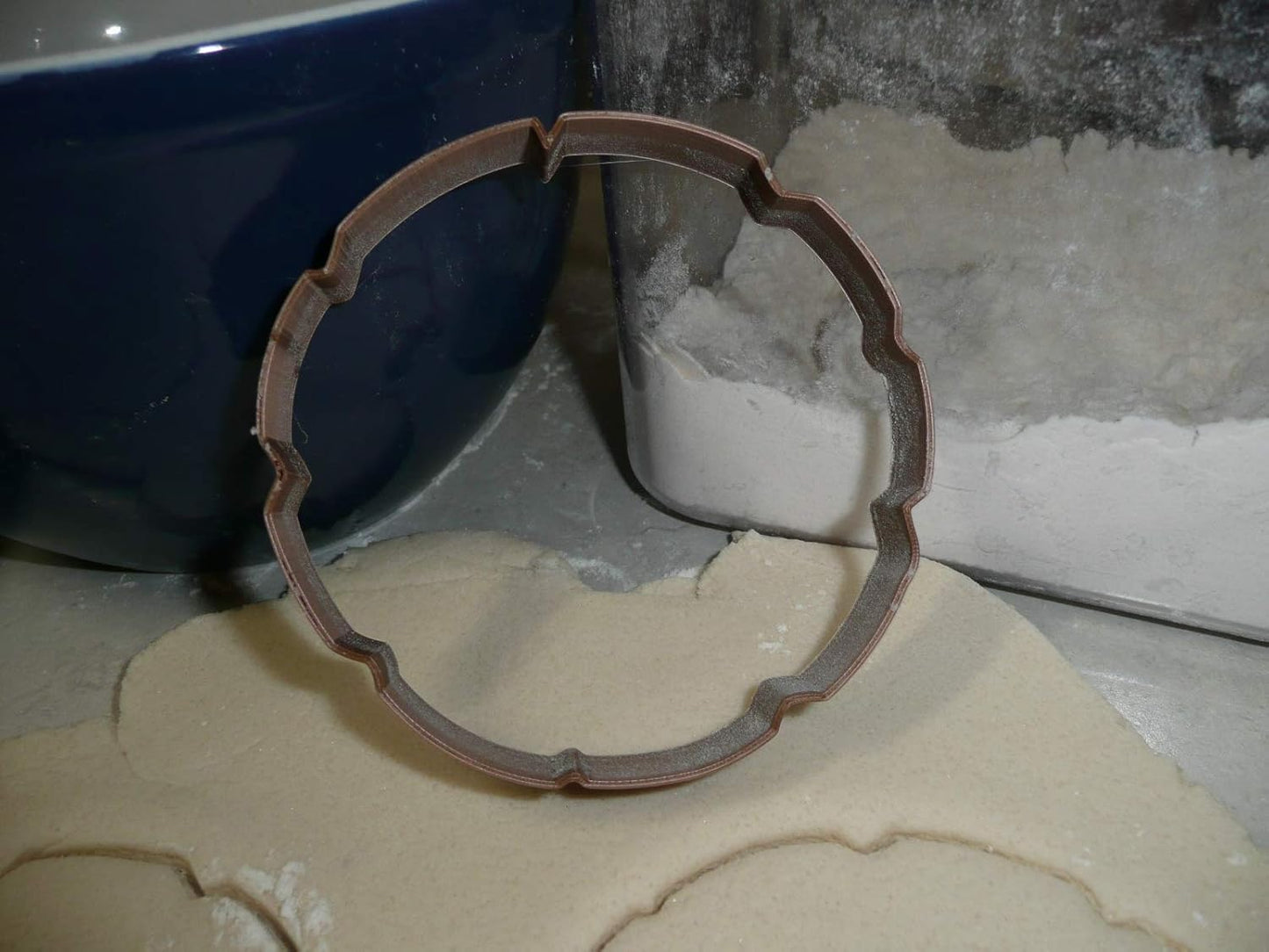 TREE LOG OUTLINE BARK WOOD GRAIN SLICE STUMP COOKIE CUTTER MADE IN USA PR2564