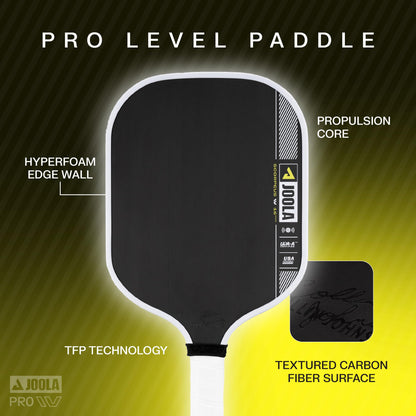 JOOLA Collin Johns Scorpeus Pro IV 16mm Pickleball Paddle - Tech Flex Power - Elongated Shape - Reach - Propulsion Core Increases Power & Touch - UPA-A Certified - USAP Approved - NFC Chip Enabled.