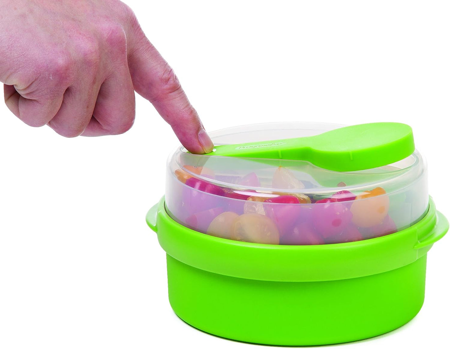 Progressive Prep Solutions On the Go Hand Held Lunch Box/Salad Bowl - Green