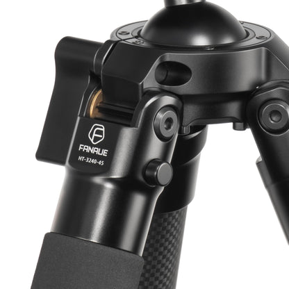 FANAUE Carbon Fiber Tripod for Hunting,Stable Design with Quick-Release Arca-Swiss Mount System, Shooting Tripod, and Hands-Free Operation for Hunting, and Outdoors-HT-3240-45