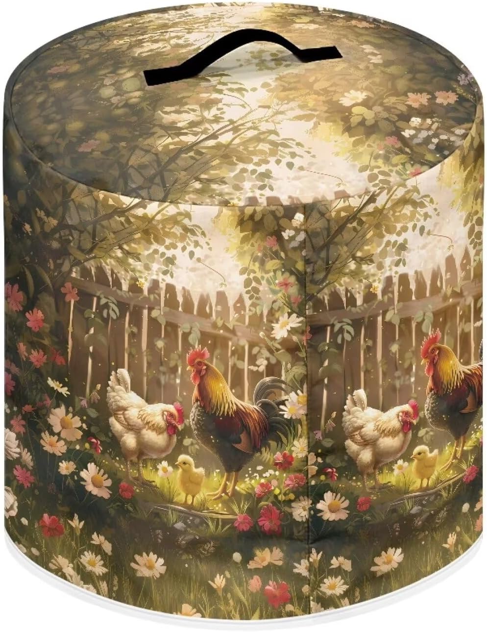 Dust Cover for 6 Quart Instant Pot, Easy Clean Pressure Cooker Cover with Pocket for Home Decor