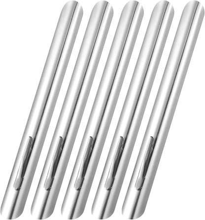 NOLITOY 5pcs Crumb Sweeper, Stainless Steel Scraper for Restaurant Table Bread Cleaning, Waiter Servers Tool