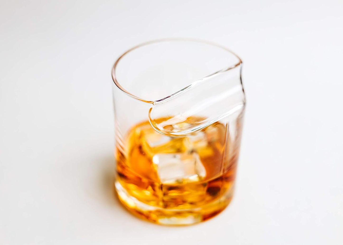 Premium Cigar Holder and Whiskey Glass - Old Fashioned Dual-Purpose Cigar Rest, Whisky Gift for Men, Father, Boyfriend,