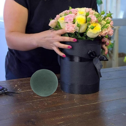 STOBOK 8Pcs Floral Foam Balls 3.54 Inch Round Water Absorbing Flower Sphere Blocks for DIY Wedding Bouquet Arrangements Home Decor Florist Supplies
