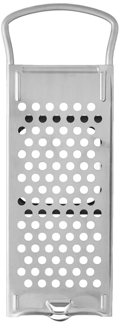 Küchenprofi Spaetzle Plane with Pusher, Professional Grade Stainless Steel Spaetzle Maker, Dumpling Maker, and Potato Ricer