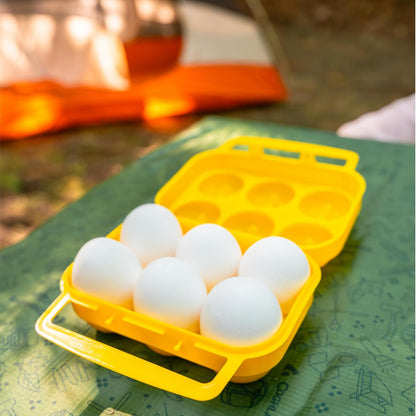 Coghlan's 6-Count Camping Egg Holder, Durable, Compact, Lightweight Storage Container for Outdoor Cooking