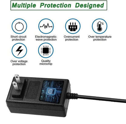Charger for Bissell 2390A Bissell Pet Hair Eraser Charger 2390 Power Cord Compatible for Bissell 2390A 2390 23903 2284 2284W Cordless Handheld car Vacuum Charger Bissell 1614206 AC Adapter