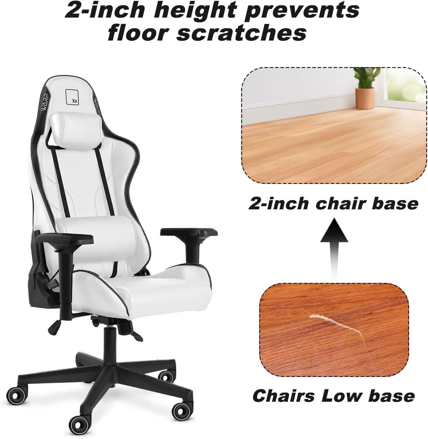 2200 lbs, 28 Inch Office Chair Base Replacement Parts Heavy Duty, Bear Capacity Desk Chair Base Replacement Metal