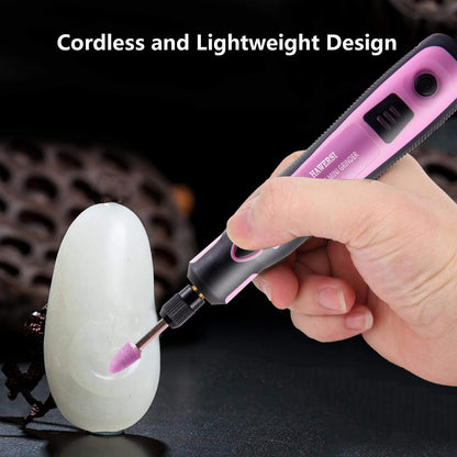 Cordless Resin Polishing Kit,Electric Resin Drill for Resin Casting Molds,Resin Tool with Mini Vice&143 Pcs Accessories,Resin Sander&Polishing Kit for Drilling,Carving,Polishing,Jewelry Making